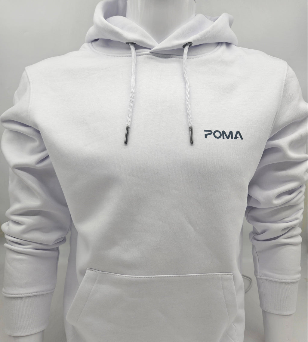Sweat-shirt à capuche Poma Montagne - BLANC
