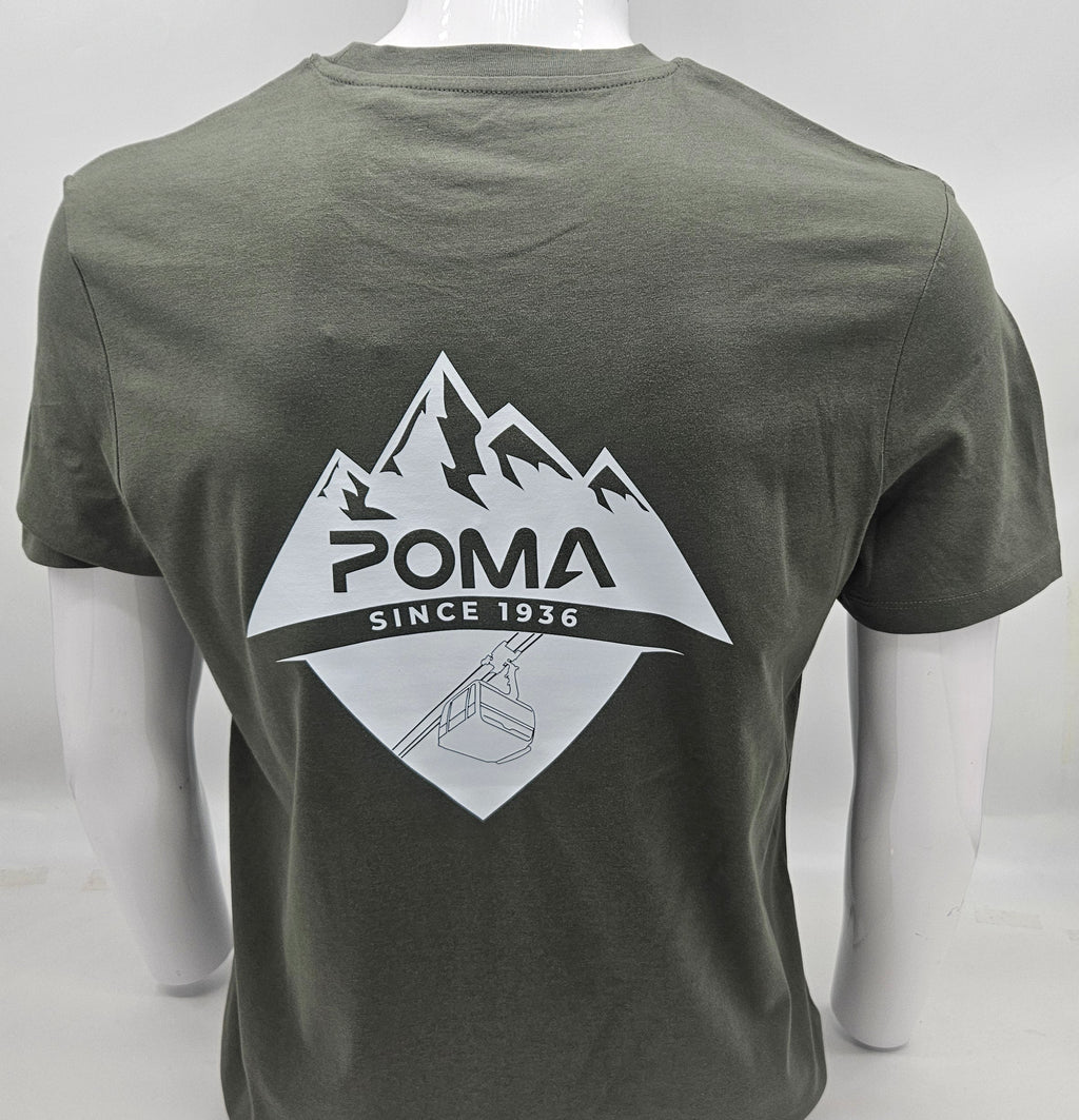 T-Shirt Poma Montagne - KAKI