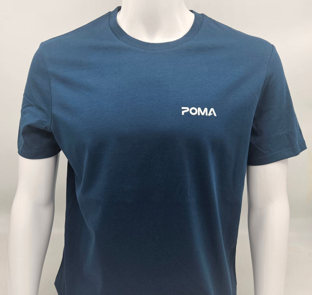 T-Shirt Poma Montagne - BLEU