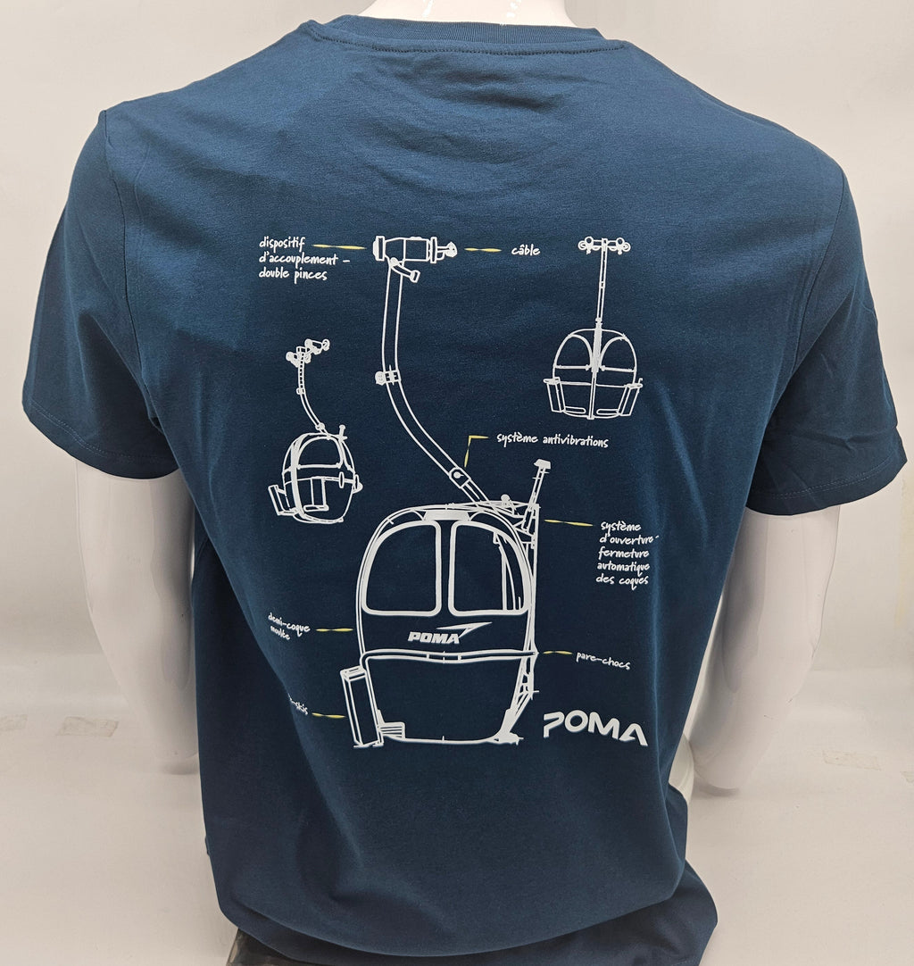 T-Shirt SP4 - BLEU