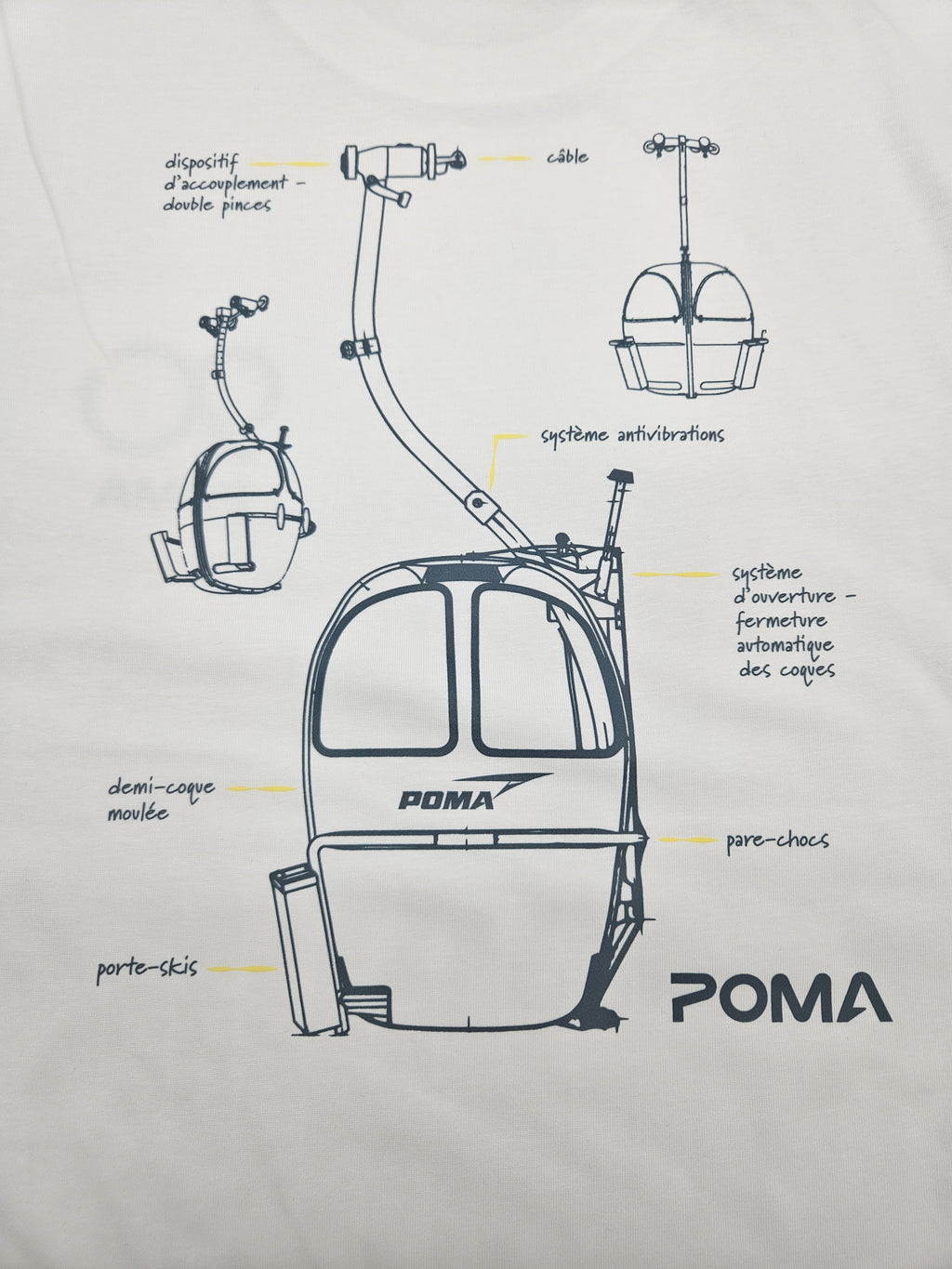 T-Shirt SP4 - BLANC
