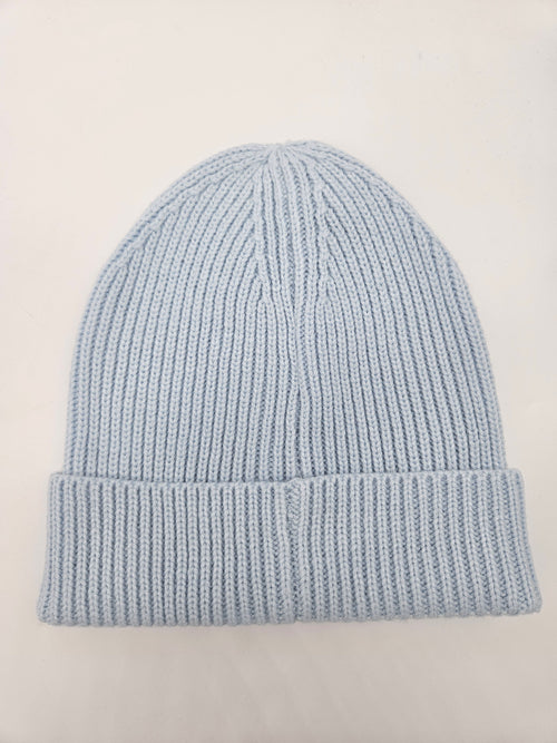 Knit beanie - SKY BLUE