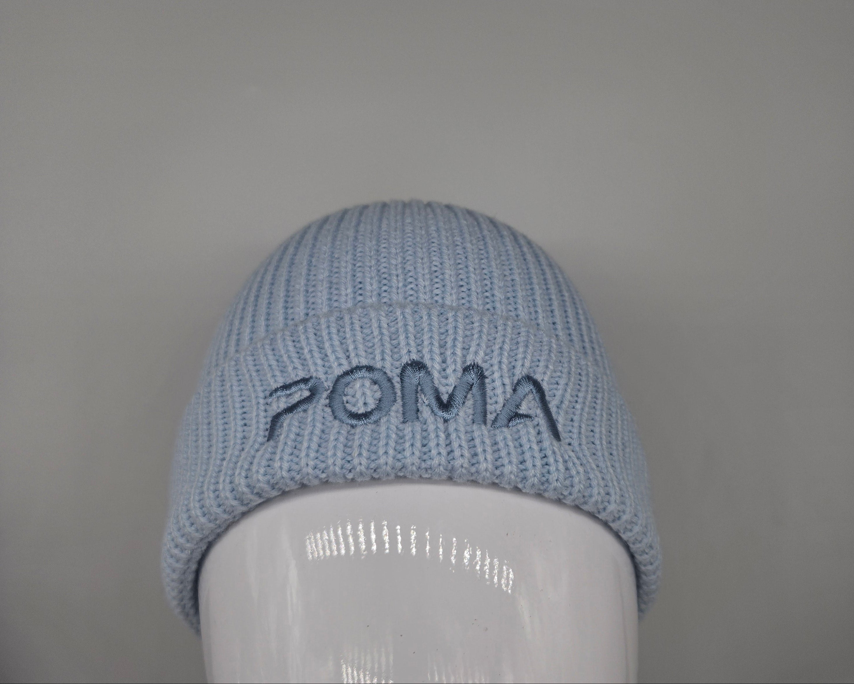 Bonnet en tricot - BLEU CIEL