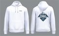 Sweat-shirt à capuche Poma Montagne - BLANC