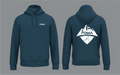 Sweat-shirt à capuche Poma Montagne - BLEU