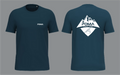 T-Shirt Poma Montagne - BLEU