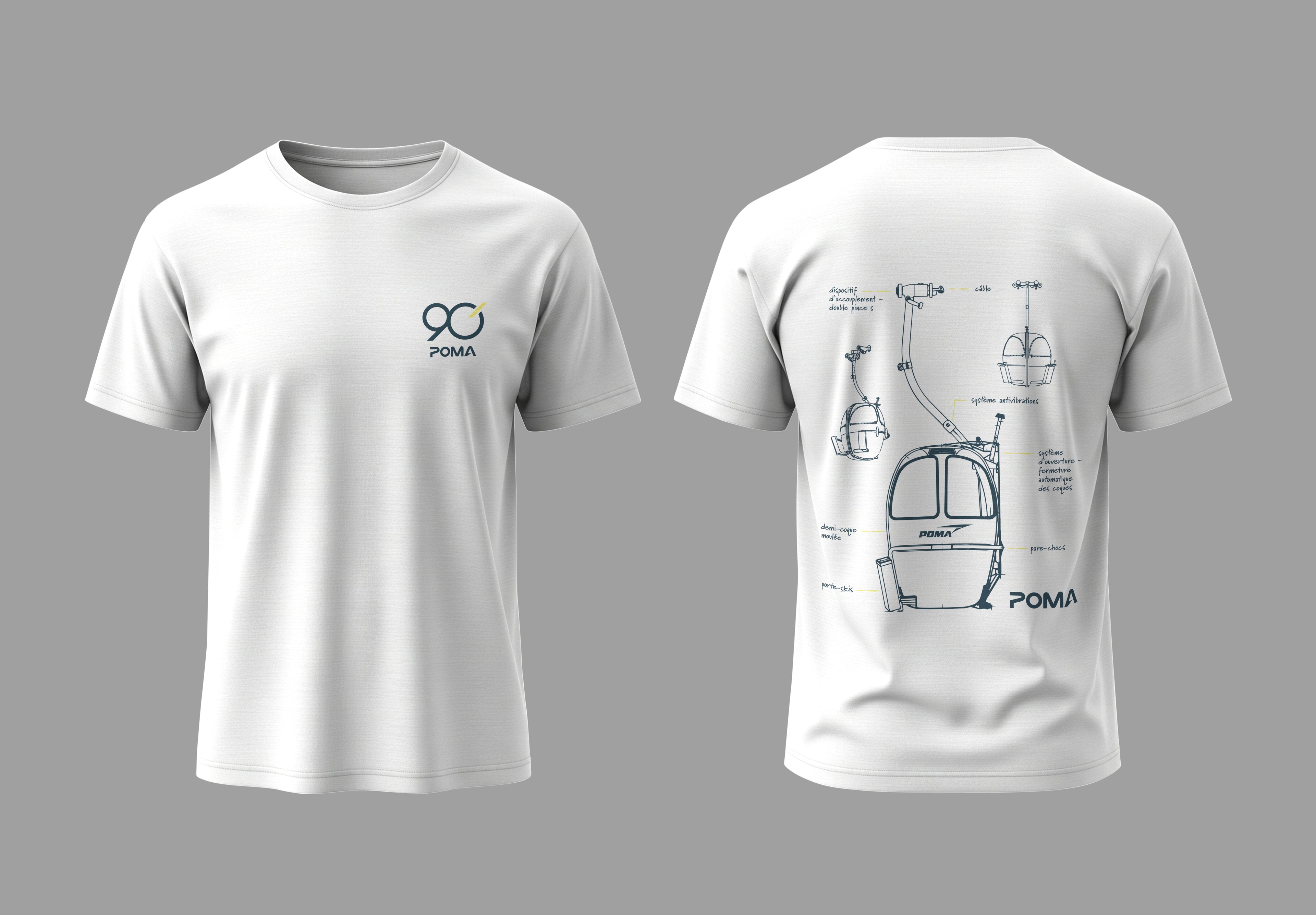 T-Shirt SP4 - BLANC