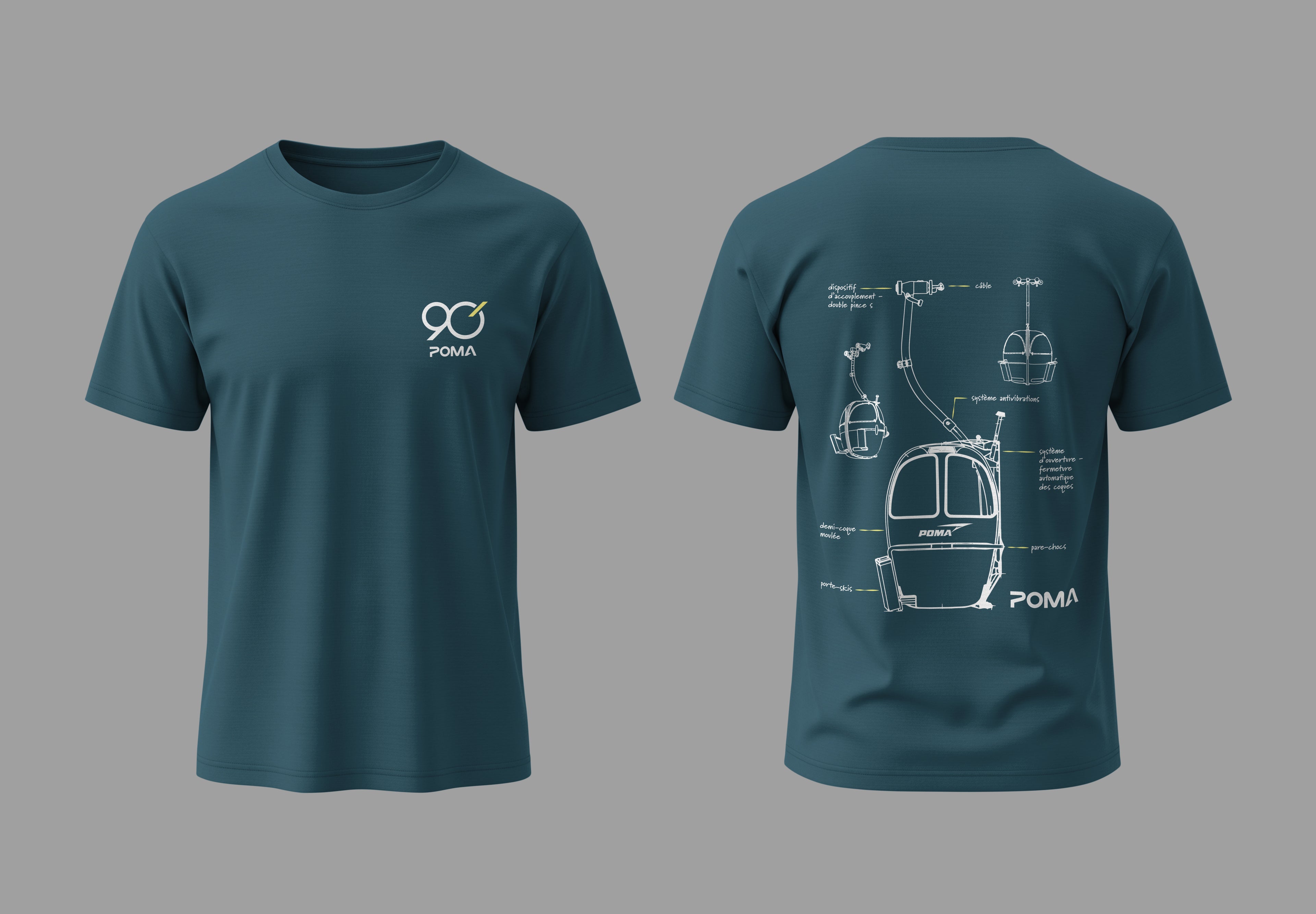 T-Shirt SP4 - BLEU